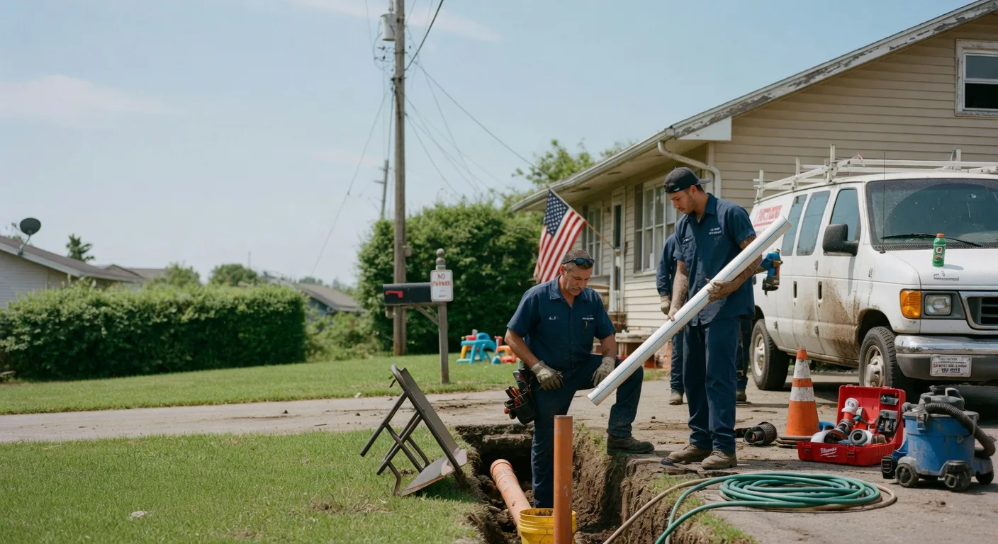 Sewer Line Inspection in New Lisbon, IN